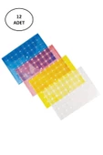 Faber Castell Desenli Çıtçıtlı Dosya Sarı 12 Adet - 1