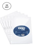 Exxo Poşet Dosya 100 Adet Lite A4 PP - 1