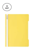 Noki Plastik Telli Dosya Eco 50 li Sarı - 1
