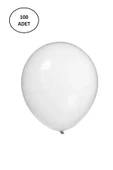 Vatan Balon Tek Renk Beyaz (100 Lü Paket) VT386 - 1