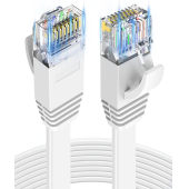 QASUL Cat 6 Ethernet Kablosu 1,5 m Yüksek Hızlı Ethernet Ağ Kablosu - 1