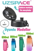 Uzspace 650-800-1000ml -Uyumlu Yedek Kapak --Sadece Uzspace ile Uyumludur - 2