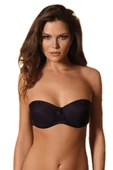 Orkide Kadın Siyah Push-up Dolgulu Straples Sütyen 2850 - 1