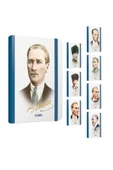 Gıpta Atatürk 13x21 120 Yaprak Çizgili İplik Dikişli Sert Kapaklı Defter - 2