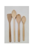 Mutfak Ahşap Kaşık Set 4lü Balsa KS-04 - 1