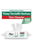 Easy Clean Parabensiz Yüzey Temizlik Havlusu Beyaz Sabun Kokusu 100 Yaprak - 1
