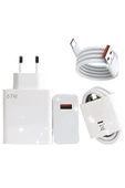 Type-C 67w (Watt) Ultra Hızlı Şarj Aleti Adaptör Kablo Set - 1