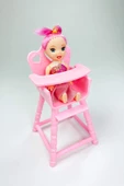 Mama Sandalyeli Parmak Bebek 16 cm - 1