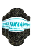 5 Adet Polyester Simli Makrome İpi S-S-60 - 1