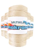 5 Adet Polyester Makrome İpi 230 Açık Bej 100 gr - 1