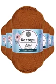 5 Adet Lotus Bikini Büstiyer Bluz Örgü İpi  K302 Tarçın - 1