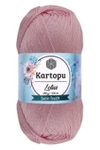 Lotus Bikini Büstiyer Bluz Örgü İpi  K768 Açık Pembe - 1