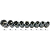 Euro Tools Socket Set 1/2'' Krom Lokma Seti 11 Parça - 2