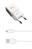 Android Mikro Uçlu Hızlı Şarj Aleti 3.1A 1 Metre Kablolu Hızlı Şarj Cihazı - 1