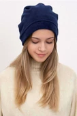 Polar Unisex İpli Bere ve Boyunluk Lacivert - 5