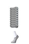 Gri Erkek Görünmez Çorap 9 çift - 1