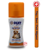 Silky - Kedi ve Köpek Vücut / Tüy ve Pati Hijyen spreyi  - Nano Gümüş İyonlu 100ml - 1