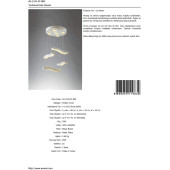 Avonni AV-1576-4T-BBY Beyaz Boyalı Modern Avize - 2