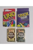 Uno + Uno X + Anlat Bakalım Seri 1 Ve 2 Bir Arada 4lü Set Aile Eğlence Kartları - 2