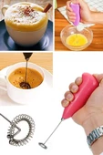 Mithra Life Pilli Mini Mixer Kahve Süt Köpürtücü Karıştırıcı MIT1084 - 1