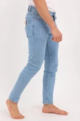 Enerjin Denim Slim Fit Buz Mavi Jean Pantolon-6693 - 2