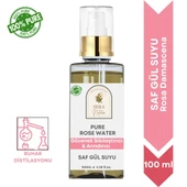 Saf Gül Suyu Arındırıcı & Gözenek Sıkılaştırıcı Cilt Bakım Toniği 100 ml. %100 Saf - 1