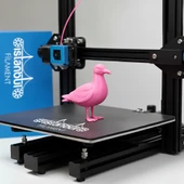 İstanbul Filament 3D Baskı Pla+ Filament Pembe 1 kg 1,75MM  0,05 mm Bambu Lab Uyumlu thumbnail 3