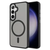 Samsung Galaxy S24 Kılıf Sert PC Arka Yüzey Wireless Şarj Özellikli Flet Magsafe Kapak thumbnail 7