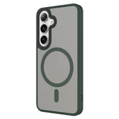 Samsung Galaxy S24 Kılıf Sert PC Arka Yüzey Wireless Şarj Özellikli Flet Magsafe Kapak thumbnail 9