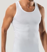 6 Adet Erkek Slim Fit Dar Kalıp Likralı Penye Sporcu Atleti(Rambo Atleti) - 9