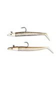 Fujin Zand Eel 11cm 7gr-14gr Double Body+Head Silikon Balık Purple Ice - 1