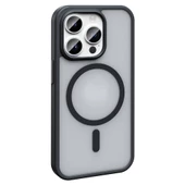 Gpack Apple iPhone 14 Pro Kılıf Magsafeli Mat Arka Yüzey Sio Kapak thumbnail 1