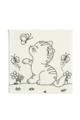 TATİL ETKİNLİĞİ-2'li Tuval Boyama Seti. 20x20 CM UV baskı + 6 Akrilik Boya + 1 Fırça-MODEL-45 - 3
