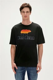 Bad Bear Tripart Black Men's T-Shirt - 1