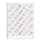 2025 Yıllık Planlayıcı Duvar Takvimi, Boho Renk Planlayıcı Takvim, 2025 Okul Takvimi - 6