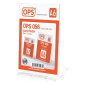 OPS DP 056  A6 Dikey Kart Tutucu Eğimi Ayarlanabilir 1 Adet - 1