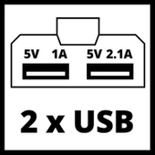 Einhell TE-CP 18 li Usb - Solo Mobil Usb Şarj Cihazı - 4514120 - 4