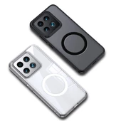 Xiaomi Mi 14 Kılıf Sert PC Arka Yüzey Wireless Şarj Özellikli Flet Magsafe Kapak - 3