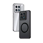 Xiaomi Mi 14 Kılıf Sert PC Arka Yüzey Wireless Şarj Özellikli Flet Magsafe Kapak - 6