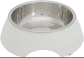 Trixie Köpek Mama ve Su Kabı, Melamin/Paslanmaz Çelik, 0.2lt/ø14cm, Beyaz - 1