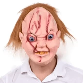 Periboia Chucky Saçlı Lateks Maske - 1