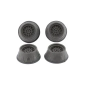 Çamaşır Makinesi KurutmaTitreşim Gürültü Önleyici Yükseltici Ayak Denge Ayağı Kaydırmaz Stoper Gri 4 ADET - 4