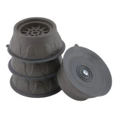 Çamaşır Makinesi KurutmaTitreşim Gürültü Önleyici Yükseltici Ayak Denge Ayağı Kaydırmaz Stoper Gri 4 ADET - 5