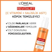 L'Oréal Paris Revitalift Clinical [C vitamini + Salisilik Asit], Aydınlatıcı ve Gözenek Karşıtı Köpük Temizleyici - 2