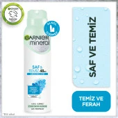 Garnier Mineral Saf&Temiz Sprey Deodorant