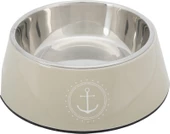 Trixie Köpek Mama ve Su Kabı, Melamin/Paslanmaz Çelik, 0.4lt/ø17cm, Kum Beji - 1