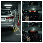 Space Park Sensörü Türkçe Sesli 22 mm Gri / GUPR19-G thumbnail 2