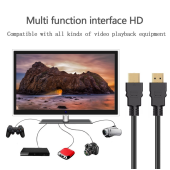 5 Metre HDMI Kablo Full HD , Uyumlu Yüksek Hızlı HDMI kablosu - 4