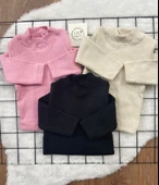 Kaşkorse Çocuk Badi 3'lü Takım Pembe Siyah Ekru (OtJD2fCOcIFpD) - 1
