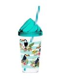 Herevin 161748-828 Desenli Pipetli Bardak Tropical 660cc - 1